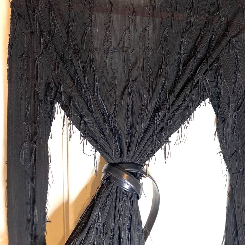 ZARA Women mini black dress